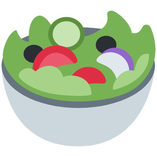 Green Salad Emoji from Twemoji Emoji Set