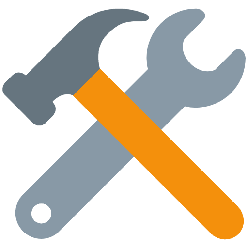 Hammer And Wrench Element from Twemoji Emoji Set