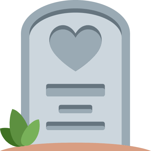 Headstone Emoji from Twemoji Set