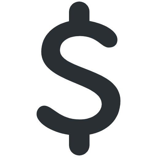 Heavy Dollar Sign Emoji from Twemoji Emoji Set