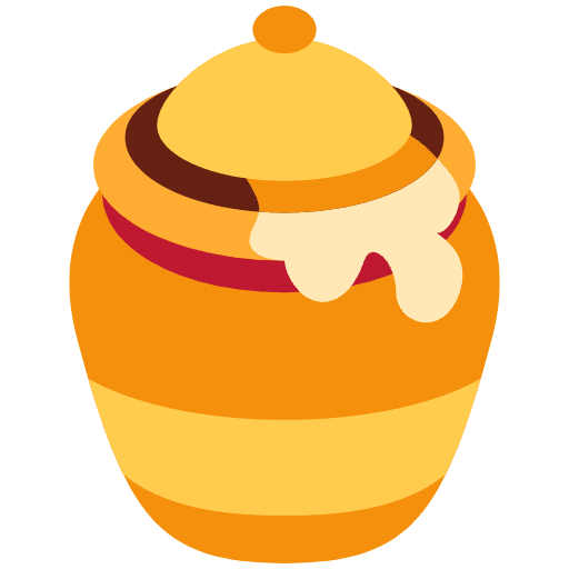 Honey Pot Emoji from Twemoji Set