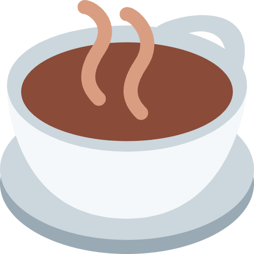 Hot Beverage Emoji from Twemoji Set
