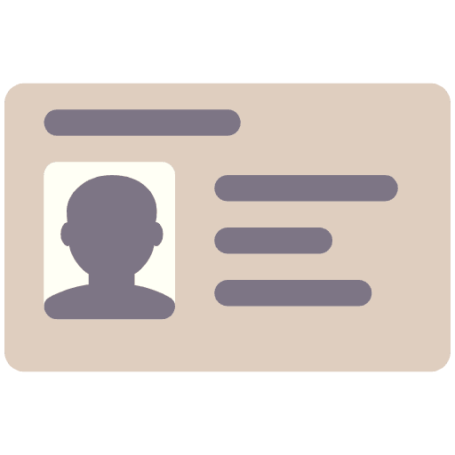 Identification Card Emoji from Twemoji Set