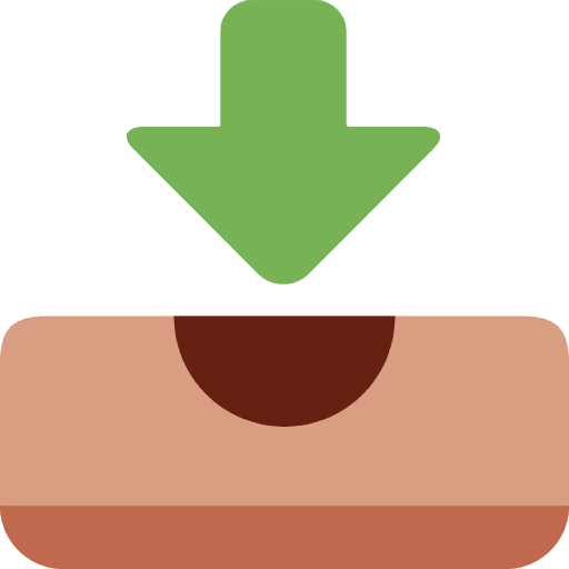 Inbox Tray Element from Twemoji Emoji Set