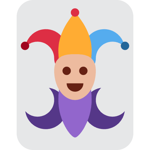Joker Emoji from Twemoji Emoji Set