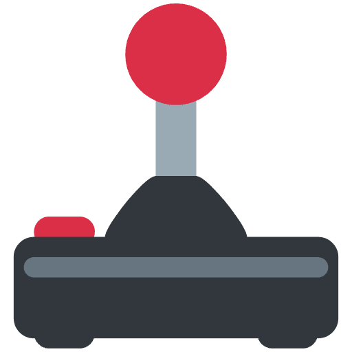 Joystick Emoji from Twemoji Emoji Set