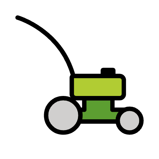 Lawn Mower Element from OpenMoji Emoji Set