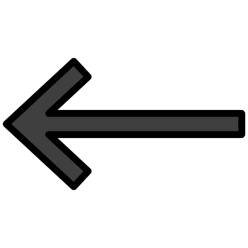 Left Arrow Emoji from OpenMoji Emoji Set
