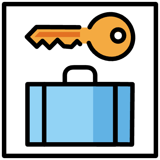 Left Luggage Element from OpenMoji Emoji Set