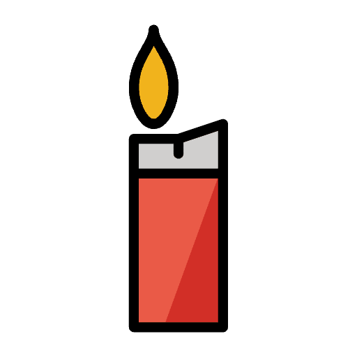 Lighter Emoji from OpenMoji Emoji Set
