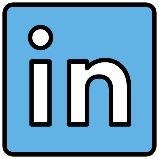 Linkedin Emoji from OpenMoji Emoji Set