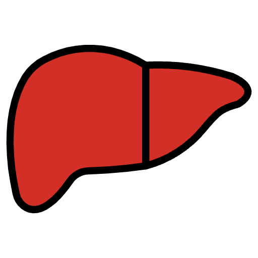 Liver Element from OpenMoji Emoji Set