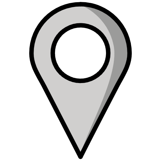 Location Indicator Emoji from OpenMoji Emoji Set