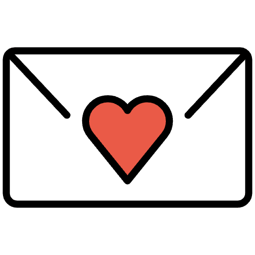 Love Letter Emoji from OpenMoji Set