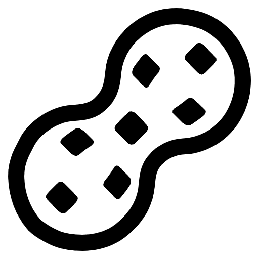 Peanuts High Contrast Element from Fluent Emoji High Contrast Set