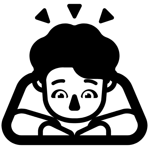 Person Bowing High Contrast Default Emoji from Fluent Emoji High Contrast Set