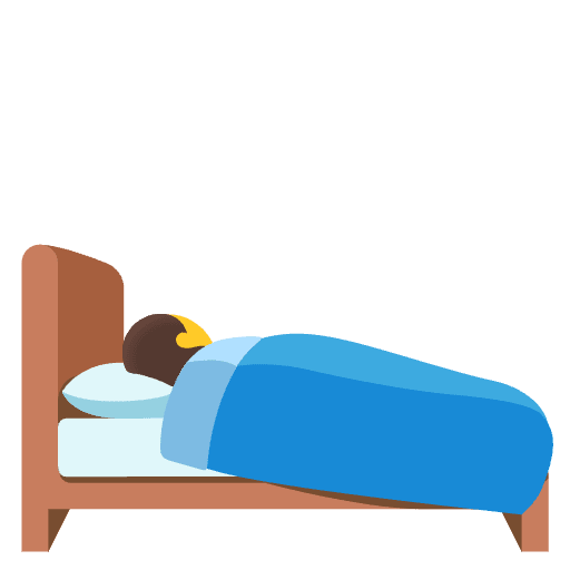Person In Bed Emoji from Noto Emojis Set