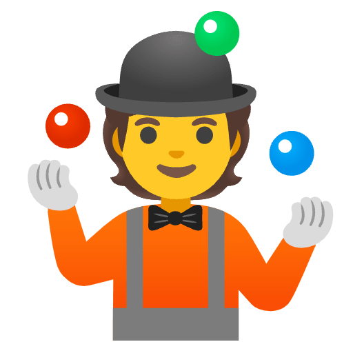 Person Juggling Emoji from Noto Emojis Set