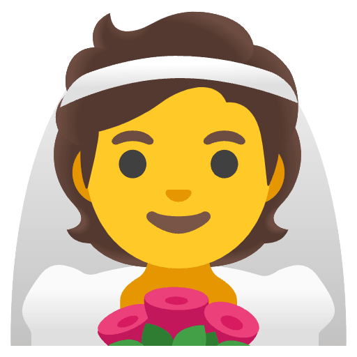 Person With Veil Emoji from Noto Emojis Set