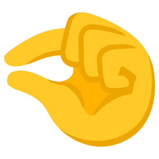 Pinching Hand Emoji from Noto Emojis Set