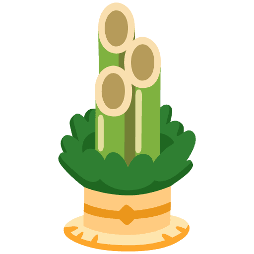 Pine Decoration Element from Noto Emojis Set