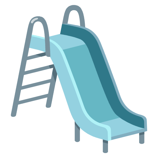 Playground Slide Emoji from Noto Emojis Set