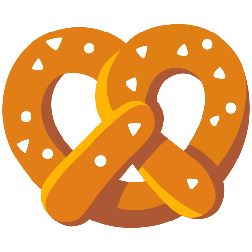 Pretzel Emoji from Noto Emoji Set