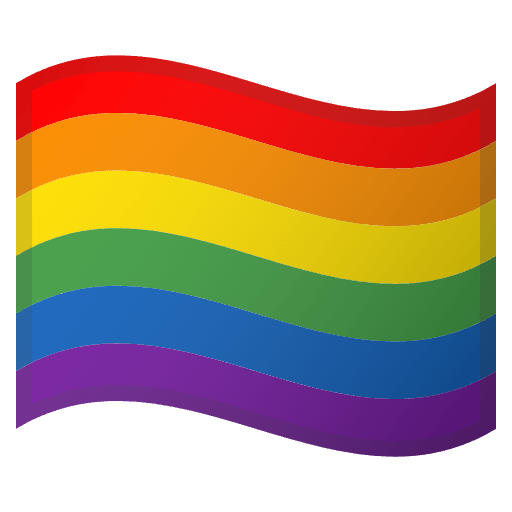 Rainbow Flag Emoji from Noto Emojis Set