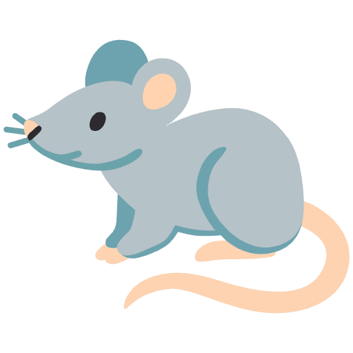 Rat Emoji from Noto Emojis Set