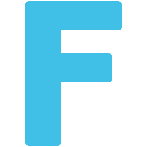 Regional Indicator F Element from Noto Emojis Set