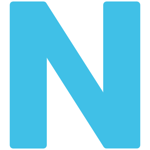 Regional Indicator N Emoji from Noto Emojis Set