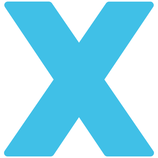 Regional Indicator X Element from Noto Emojis Set