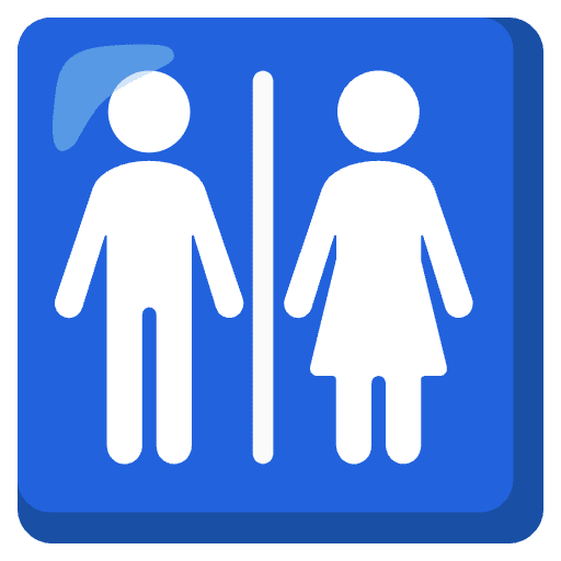Restroom Emoji from Noto Emojis Set