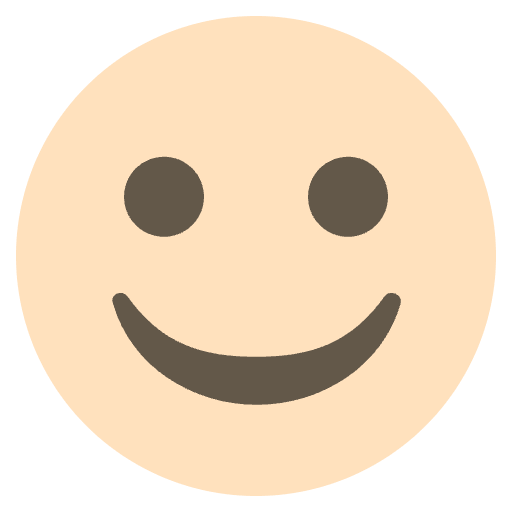 Smiley Face Emoji from EmojiTwo Colors Set