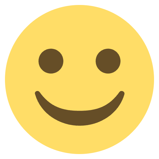 Smiling Face Emoji from EmojiTwo Colors Set