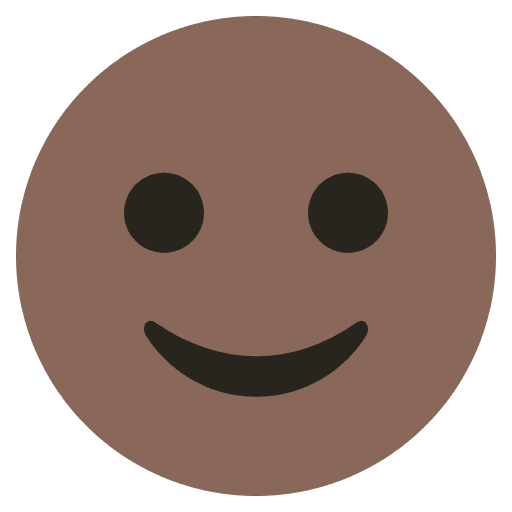 Smiling Face Icon Element from EmojiTwo Colors Set
