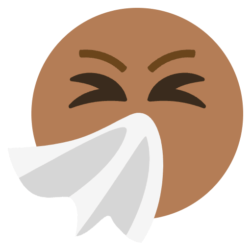 Sneezeemoji Emoji from EmojiTwo Colors Set