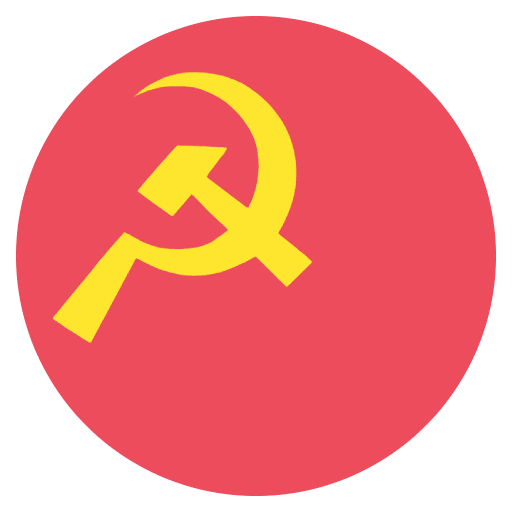 Soviet Union Element from EmojiTwo Colors Set