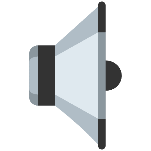 Speaker Low Volume Element from EmojiTwo Colors Set