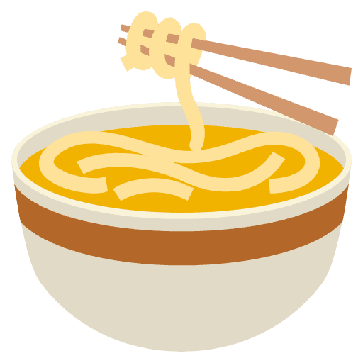 Steaming Bowl Emoji from EmojiTwo Colors Set