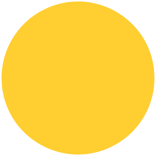 Sun Symbol Emoji from EmojiTwo Colors Set