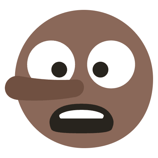 Surprised Duck Emoji from EmojiTwo Colors Set