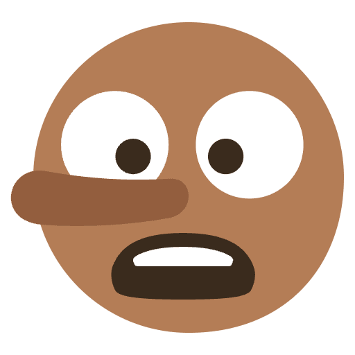 Surprised Face Emoji Emoji from EmojiTwo Colors Set