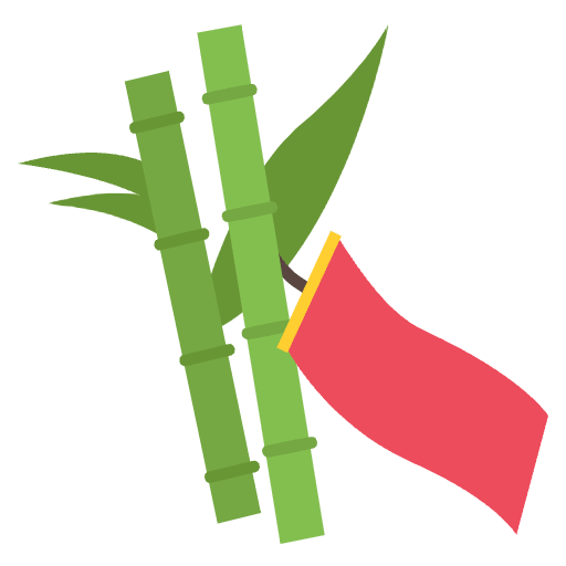 Tanabata Tree Emoji from EmojiTwo Colors Set