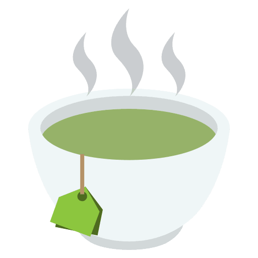 Teacup Without Handle Emoji from EmojiTwo Colors Set