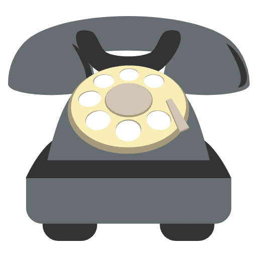 Telephone Emoji from EmojiTwo Colors Set
