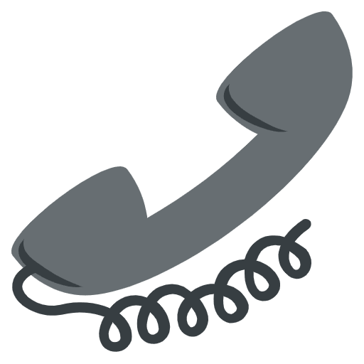 Telephone Receiver Emoji from EmojiTwo Colors Set