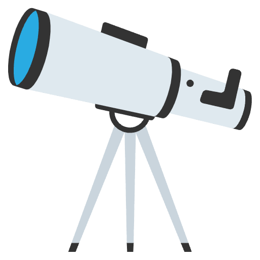 Telescope Element from EmojiTwo Colors Set