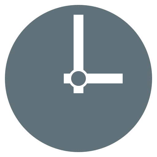 Three O’clock Emoji from EmojiTwo Colors Set