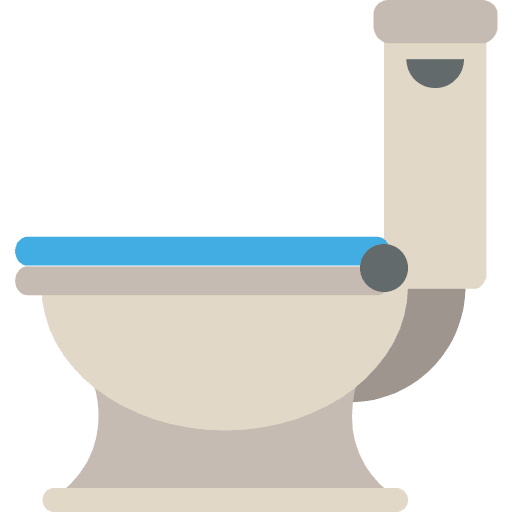 Toilet Element from EmojiTwo Colors Set